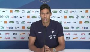 Groupe F - Varane : "Chacun a un rôle à jouer"