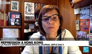 Répression à Hong Kong : la police arrête les dirigeants du journal Apple Daily