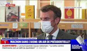 Covid-19: Emmanuel Macron appelle "tous les personnels soignants et les encadrants" des Ehpad "à se faire vacciner"