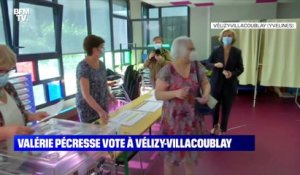 Valérie Pécresse vote à Velizy-Villacoublay - 20/06