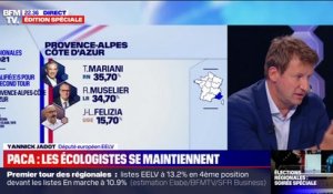 Régionales en PACA: pour Yannick Jadot, le maintien de Jean-Laurent Felizia est "une erreur politique"