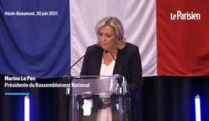 Marine Le Pen : "Nos électeurs ne se sont pas déplacés, j'appelle au sursaut"