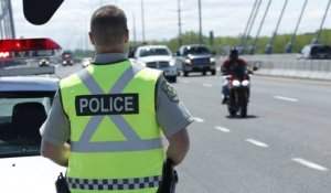 Une opération policière intense se tient partout sur les routes du Québec dès aujourd'hui
