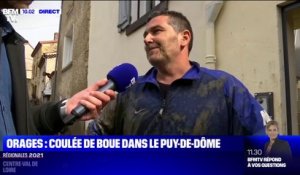 Coulée de boue à Sauvagnat-Sainte-Marthe: un habitant témoigne