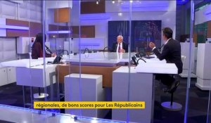 Abstention record, déroute de LREM aux régionales et réforme des retraites... Le "8h30 franceinfo" de Jean-Pierre Raffarin
