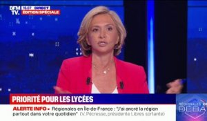 Valérie Pécresse souhaite que "toutes les caméras des lycées puissent être supervisées pour prévenir toutes les rixes"