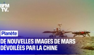 La Chine dévoile de nouvelles images de Mars