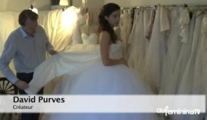 Essayages robes de mariée David Purves 2012 en vidéo