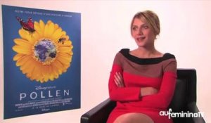 Interview vidéo de Mélanie Laurent, voix-off de Pollen