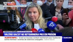 Me Nathalie Tomasini, avocate de Valérie Bacot: "Je suis très satisfaite, car l'objectif premier était que Valérie ne retourne pas en prison"