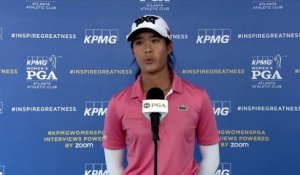 KPMG Women's PGA Championship (T3) : La réaction de Céline Boutier