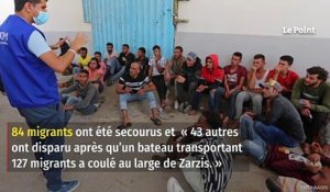 Tunisie : au moins 43 disparus après le naufrage d’un bateau de migrants