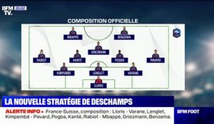 Voici la composition de l'équipe de France face à la Suisse
