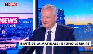 L'interview de Bruno Le Maire
