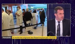 Coronavirus - Olivier Véran : "J'ai écrit à tous les directeurs dEhpad et d'hôpitaux pour leur dire de se mobiliser sur la vaccination des soignants'