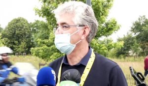 Tour de France 2021 - Marc Madiot : "Il ne faut pas résumer la situation à cette pauvre dame qui a mis une pancarte où il ne fallait pas"