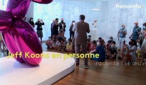 À Marseille, Jeff Koons dévoile quelques secrets de son art et de l'expo événement au Mucem