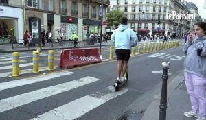 Les trottinettes bridées à 10km/h dans certaines zones de Paris : "Ça va éviter des accidents"