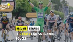 Résumé d'étape - Étape 6 - #TDF2021