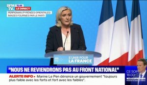 Marine Le Pen: "L'abstention est un effacement du citoyen qui revient à laisser le champ libre aux gens en place"