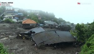 Japon : à la recherche de survivants après une coulée de boue dévastatrice