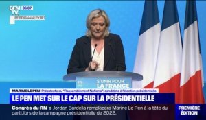 Réélue présidente du Rassemblement national, Marine Le Pen met le cap sur l'élection présidentielle
