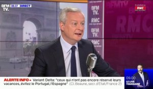 Bruno Le Maire n'est "pas favorable à une vaccination générale obligatoire"