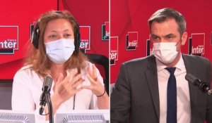 Olivier Véran : "Ce que disent les scientifiques, c'est que si nous avions une vague épidémie forte, le fait de fermer tous les lieux pour tout le monde n'aurait pas plus d'impact que de les fermer pour les seules personnes non vaccinées."