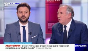 François Bayrou propose de "suspendre de leur travail" des soignants refusant de se faire vacciner