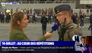 Les armées continuent leurs préparatifs avant le défilé du 14-Juillet