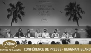 BERGMAN ISLAND - CONFERENCE DE PRESSE - CANNES 2021 - VF