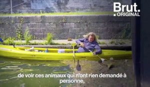 "Je le fais pour notre nature" : dans son kayak, Mark nettoie la Meuse
