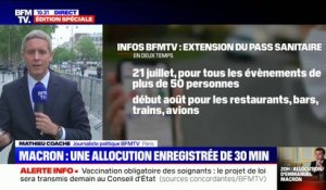 Annonces d'Emmanuel Macron: l'allocution enregistrée durera 30 minutes