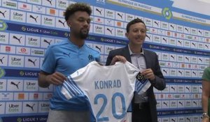 OM - De la Fuente et Balerdi posent avec leur nouveau maillot