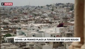 La France place la Tunisie en zone rouge