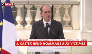 Jean Castex : l'hommage aux victime de l'attentat de Nice en 2016