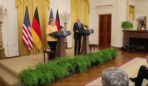 Angela Merkel à la Maison Blanche : des adieux amicaux et quelques désaccords