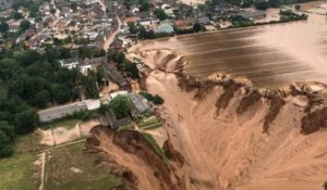 Glissement de terrain, inondations : l'Allemagne et la Belgique meurtries