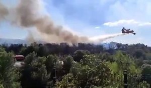 A55 : incendie fixé à Martigues