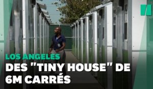 Ces mini-maisons permettent de loger les sans-abris de Los Angeles