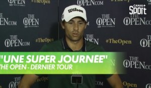 Réaction de Benjamin Hébert - Golf - The Open - Dernier tour