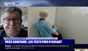 Coronavirus: pour François Blanchecotte, président du Syndicat national des biologistes, "la vague est devant nous"