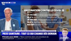 Pour le Pr. Bertrand Guidet, le port du masque en extérieur "paraît vraiment excessif" pour les personnes vaccinées