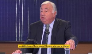 Projet Pegasus : "Je suis certain que la délégation parlementaire au renseignement va se saisir de ce dossier", affirme Gérard Larcher