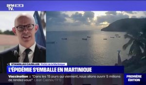 Covid-19: le préfet de la Martinique évoque un taux d'incidence "jamais atteint" sur l'île