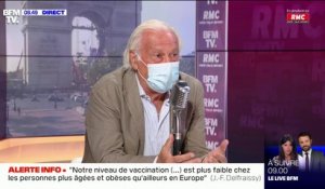 Jean-François Delfraissy, président du Conseil scientifique, se dit "contre l'obligation généralisée de la vaccination"