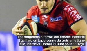 Rugby : le troisième ligne Pierrick Gunther débarque à l’AS Béziers Hérault_IN