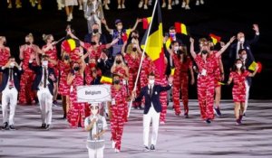 Jeux olympiques: les photos de la délégation belge lors de la cérémonie d’ouverture à Tokyo
