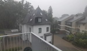 De fortes pluies se sont abattues sur Namur