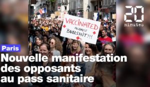 Coronavirus : 11.000 personnes ont manifesté contre le pass sanitaire à Paris